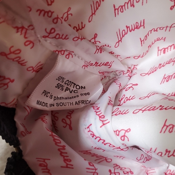 Lou Harvey Animal Print Zip Cosmetic Travel Pouch - Picture 11 of 11